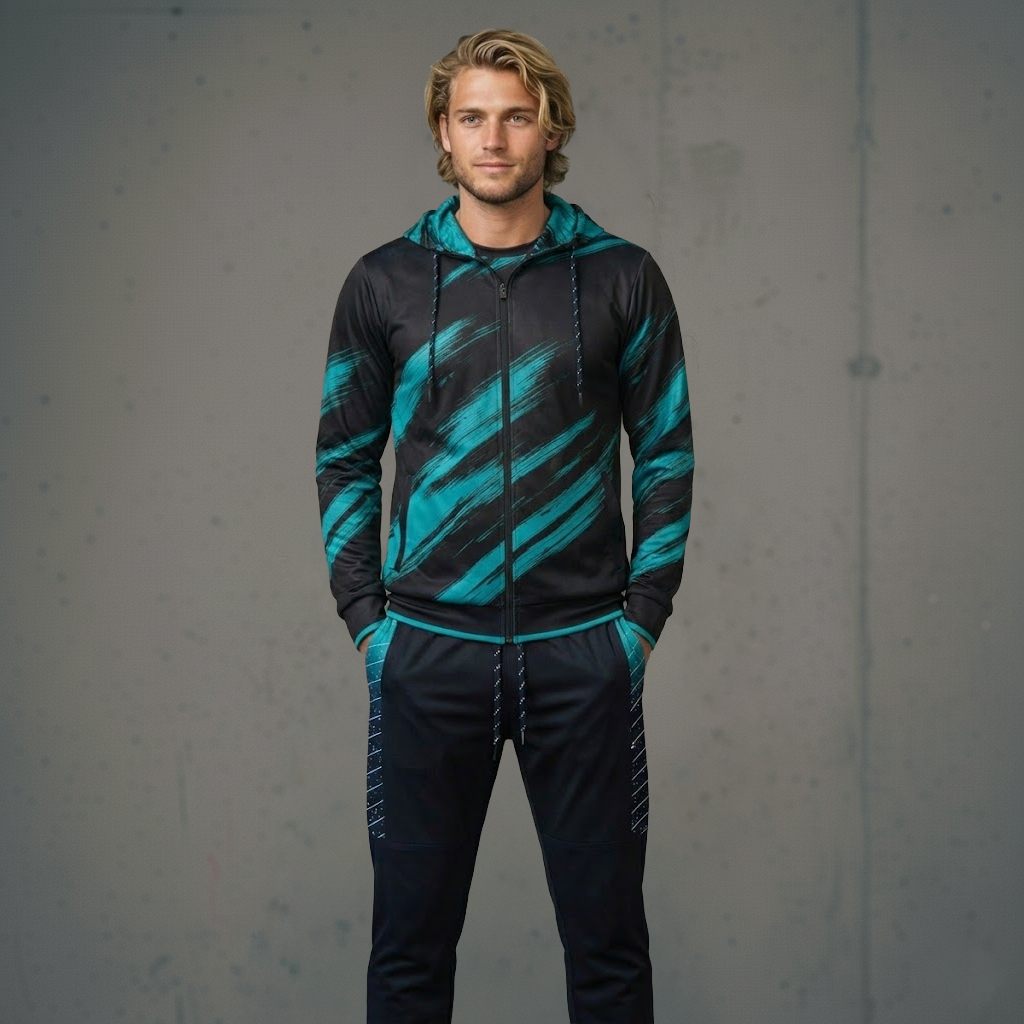 [CUSTOM] DyeSub Performance Hooded Track Jacket