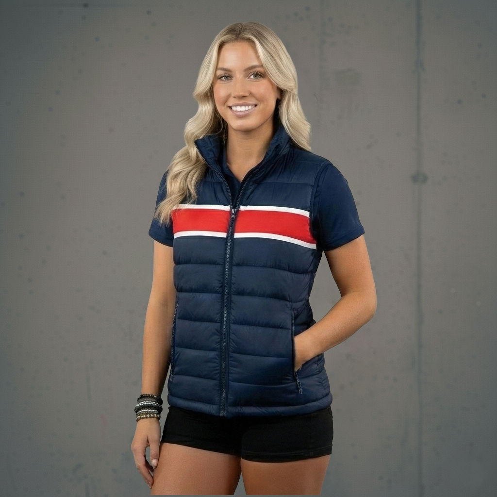 [CUSTOM] DyeSub Puffer Vests