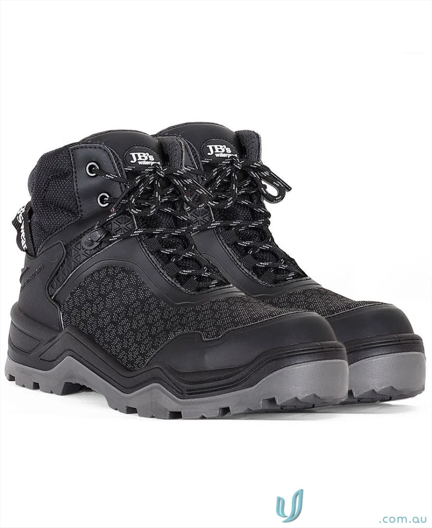 Black Cyclonic Waterproof Boot perfect for workwear and uniforms on tough jobs