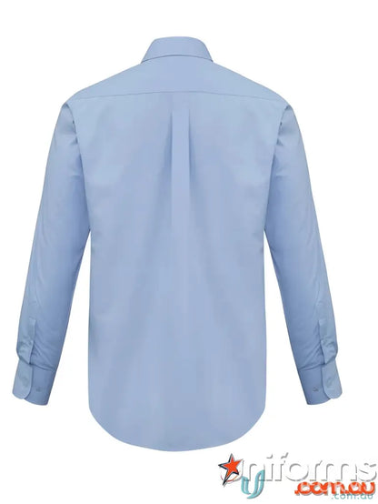 Light blue EILBECK LS Shirt ideal for workwear and uniforms