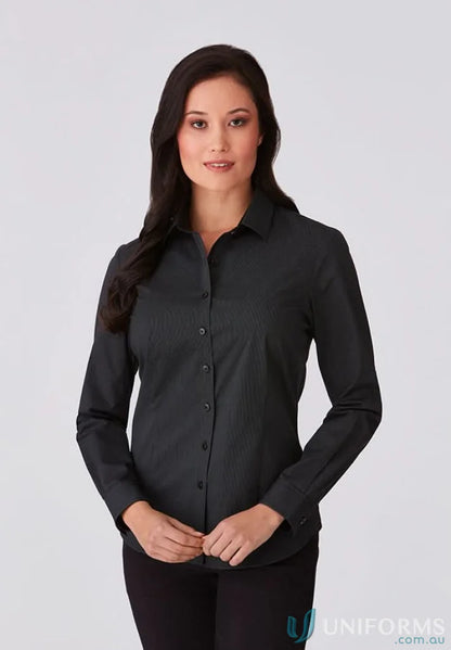 Expresso Ladies LS Shirt with natural stretch, perfect for uniforms and workwear