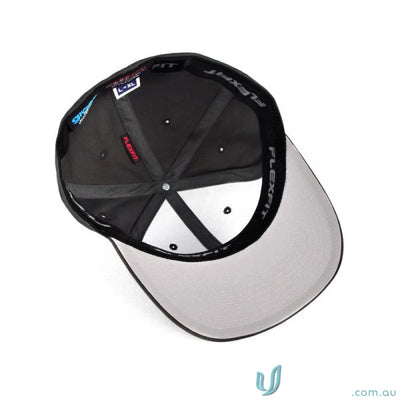 Black Flexfit Cap from Flexfit Pro Baseball collection, perfect for pro baseball fans