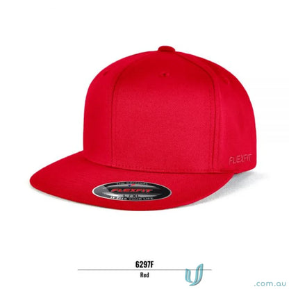 Red Flexfit Cap from Flexfit Pro Baseball On-Field Cap collection, perfect for pro baseball fans