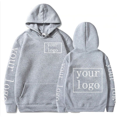 Gray hooded sweatshirts perfect for custom hoodie designs and workwear uniforms