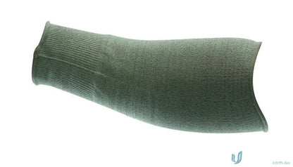 Olive green knit arm sleeve for workwear and uniforms from G-Force Inotex Cut Resistant Sleeve