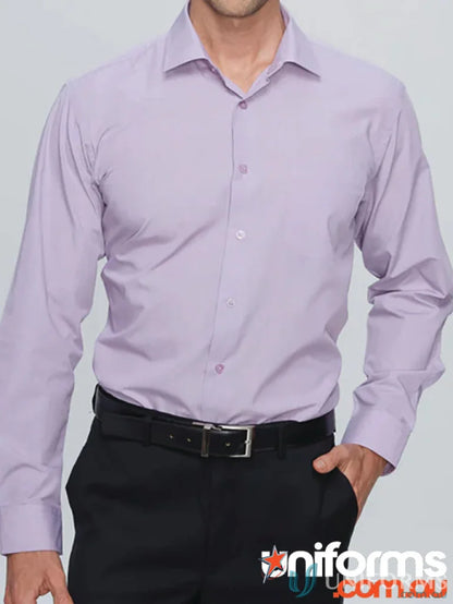 Lavender Grange LS Shirt perfect for uniforms or casual wear