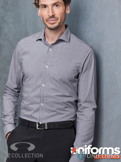 Greythorne Tailored LS Shirt striped long sleeve shirt in Conran tailored fit