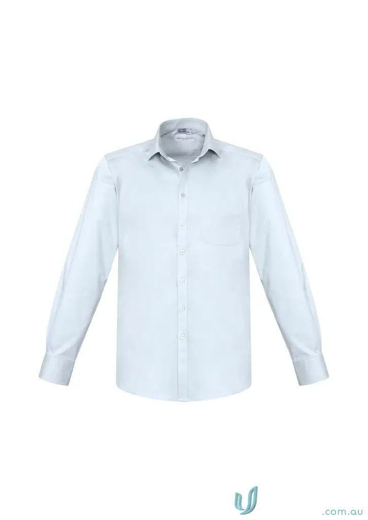 Light blue Monaco LS Shirt from Biz Collection Monaco men’s long sleeve dress shirt