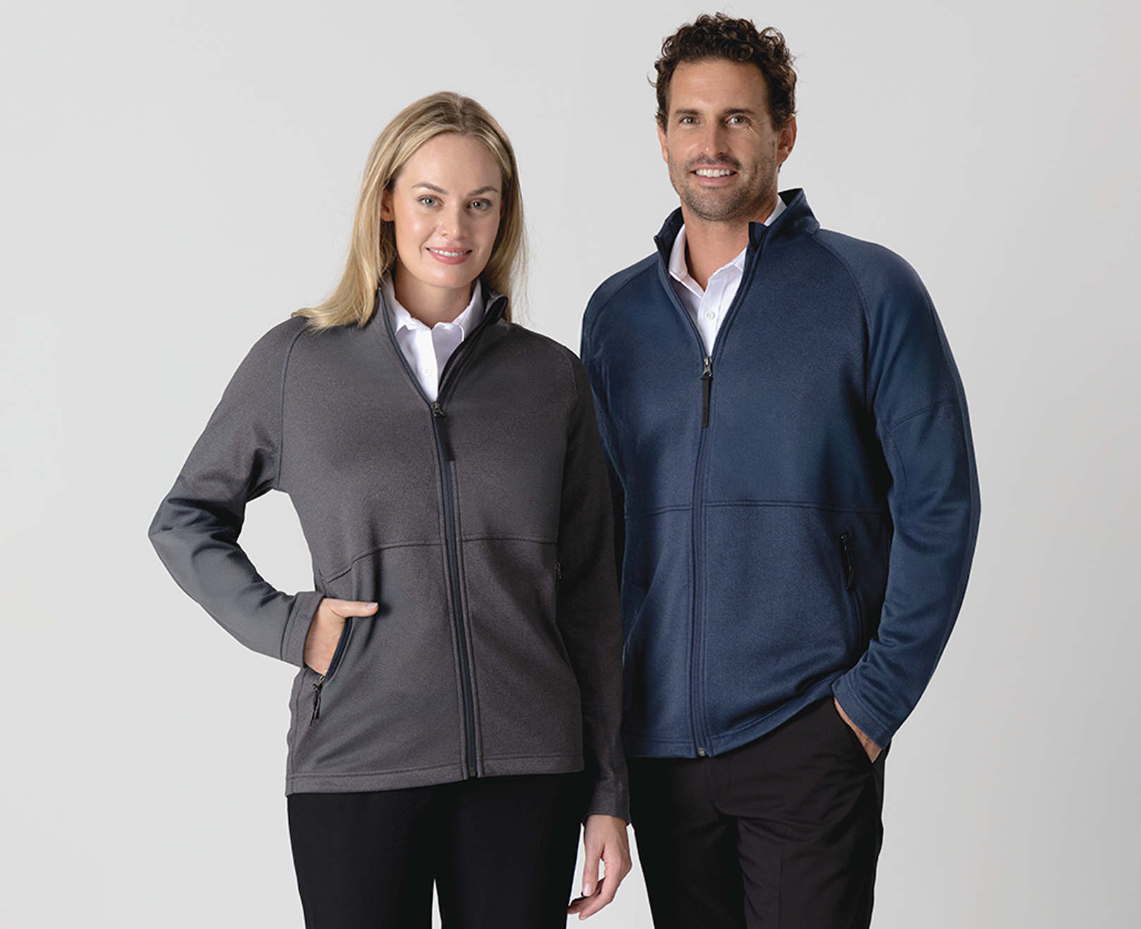 Heat-Tex Unisex Long Sleeve Jacket - Charcoal Marle / A(2XS) - Jacket