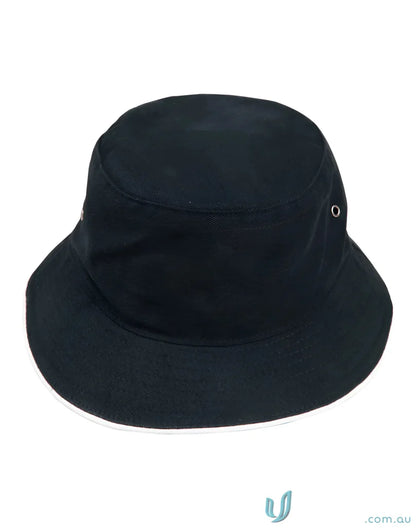 Heavy brushed cotton bucket hat, ch31 soft washed brushed cotton bucket hat style