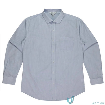 Light blue henly ls shirt ideal for medical uniforms and work uniforms