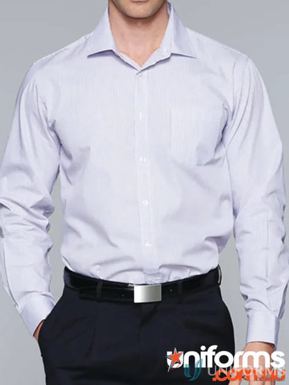 Men’s long-sleeved Henly LS Shirt perfect for work uniforms or casual styles
