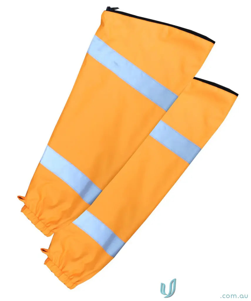 Orange reflective arm sleeves for HiVis 6 In 1 NSW Rail X-Tape Jacket with weather protection