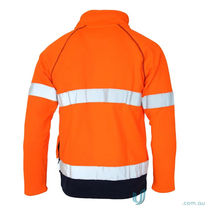 Orange HiVis CSR Taped Softshell Jacket ideal for water-repellent, durable safety wear