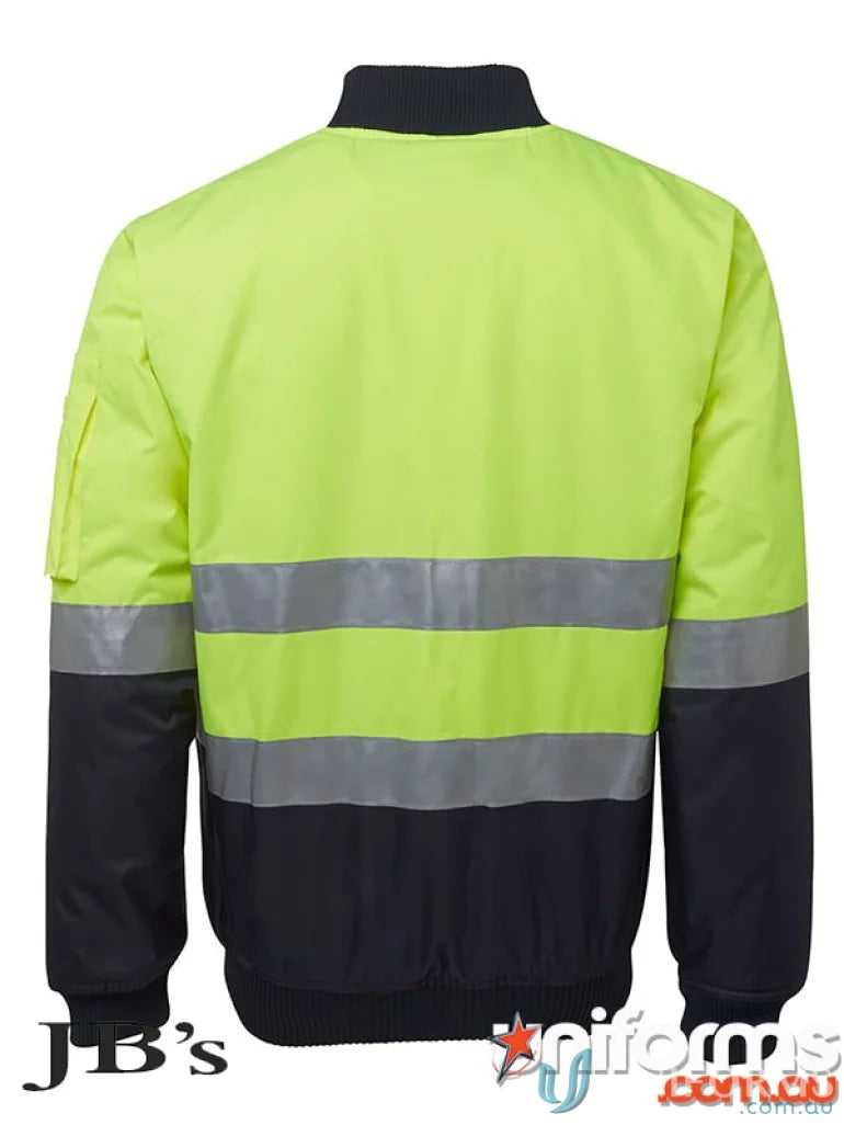 High visibility bomber jacket from HiVis D+N Flying Jacket, perfect for workwear and uniforms
