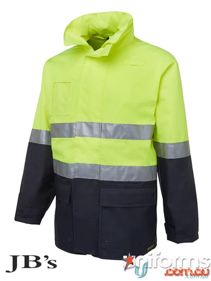 High-vis protection work jacket from HiVis D+N Long Line Jacket for 2XS uniforms
