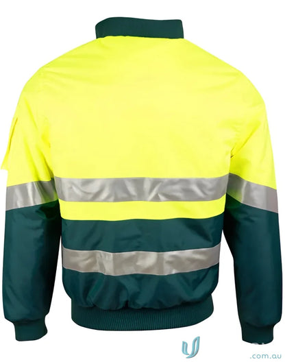 High-vis safety jacket from Sw16a Hi-Vis with 3M Tapes, perfect for a winning spirit