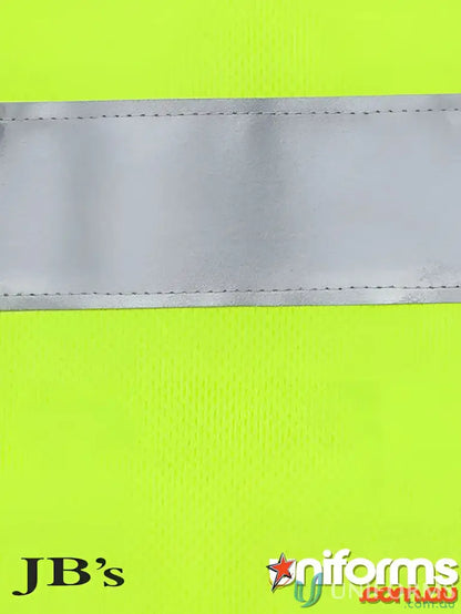 High-visibility safety vest from HiVis LS cotton workwear polo for tough uniforms