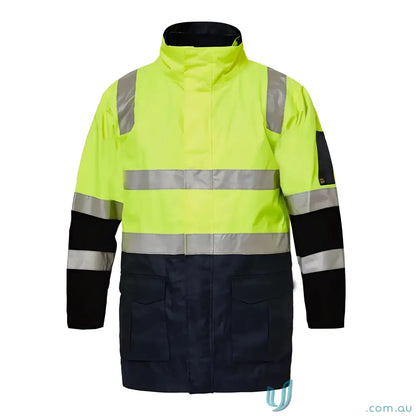 HiVis Reflective Jacket showcasing bio-motion configuration workwear for high-performance uniforms