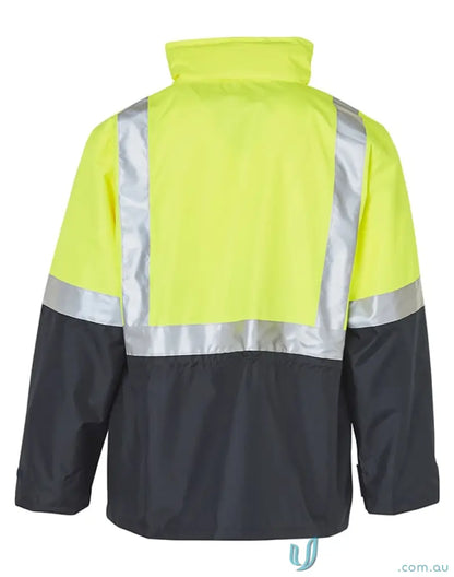 High-visibility safety jacket sw18a hi-vis safety hivis reflective long jacket for visibility