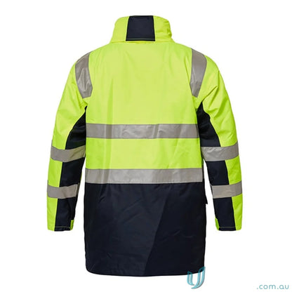 High-visibility Hurricane HiViz Taped Jacket made from 300d polyester oxford with oxford PU coated fabric for added protection