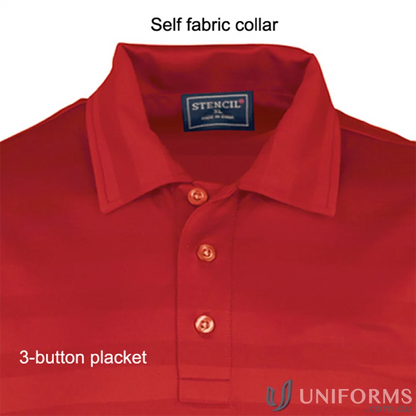 Ice Cool Polo Red polo shirt perfect for uniforms and workwear style