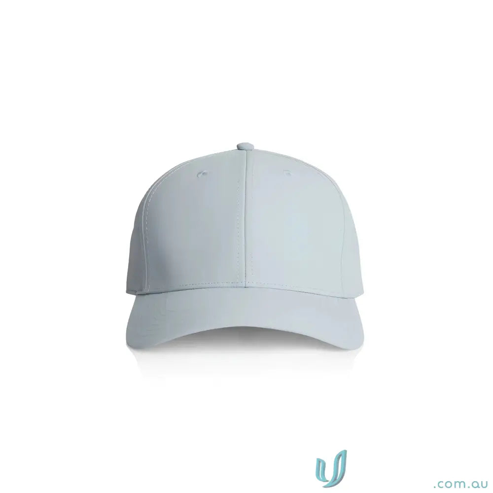 Light blue Icon Nylon Cap with curved peak and tonal under-peak lining
