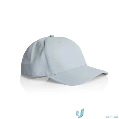 Light blue Icon Nylon Cap with curved peak and tonal under-peak lining