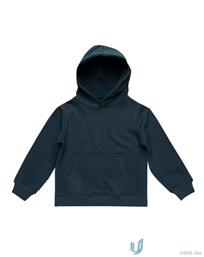 Dark blue Infact Hoodie perfect for casual wear, sports uniforms, or workwear