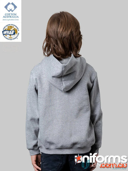 Gray hoodie from Infact Hoodie, perfect for casual wear and sports uniforms