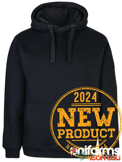 Black fit hoodie from JB’S 350GSM Trade Hoodie for the perfect casual look