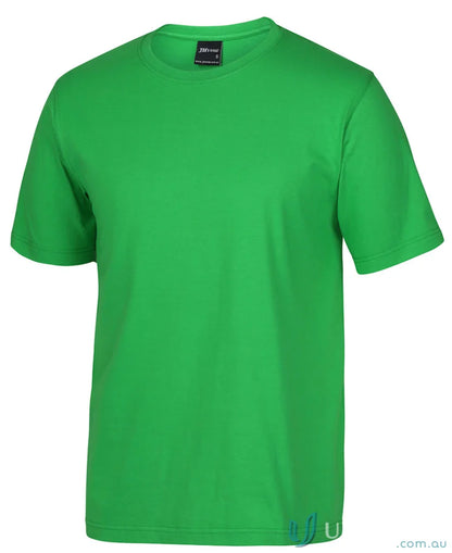 Bright green JBs Adult 1HT Green Tee with classic fit and crew neck design