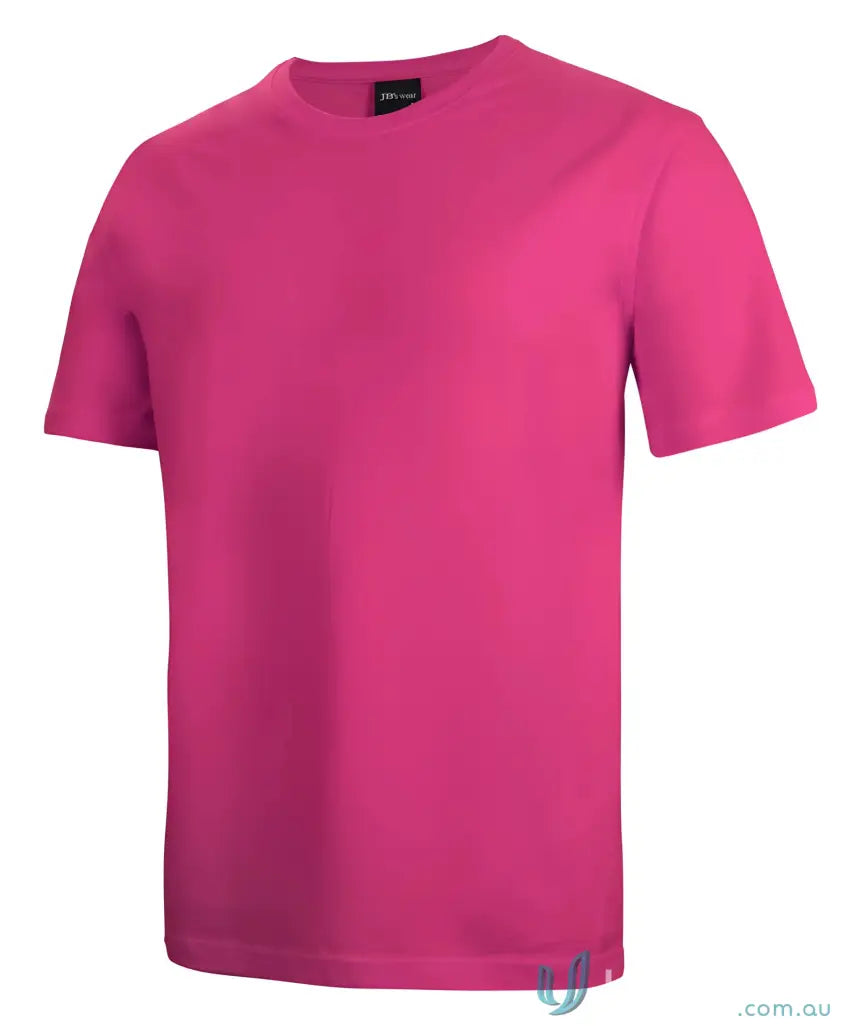 JBs Adult 1HT Tee in magenta with classic fit and crew neck for casual style