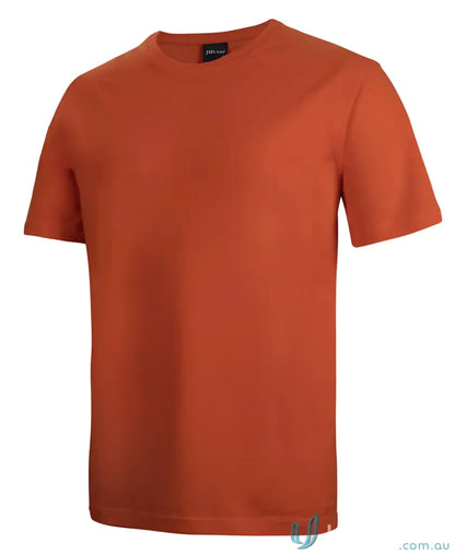 Plain orange crew neck T-shirt from JBs Adult 1HT Tee with classic fit and 1htjb’s tee style