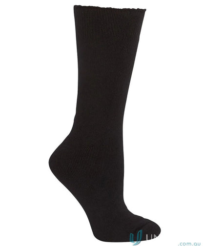 Black ribbed sock from JBs Bamboo Work Sock ideal for workwear and uniforms