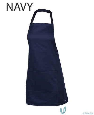 Navy blue apron from JBs Bib Apron workwear for uniforms and work uniforms