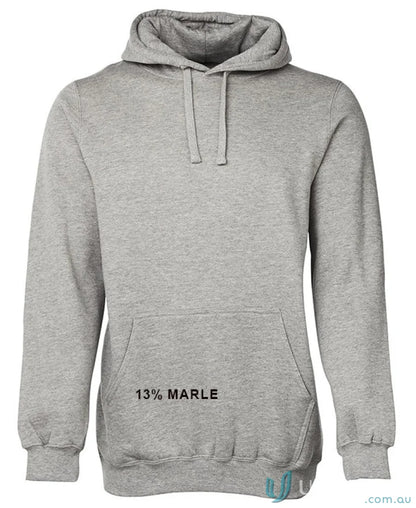 Gray JBs Fleecy Hoodie with fully lined hood, comfy fleecy Hoodie 3FH style