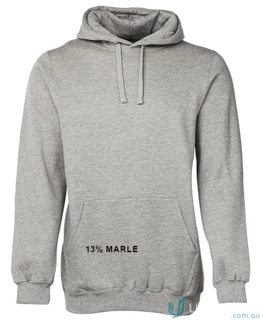 Gray JBs Fleecy Hoodie with fully lined hood, comfy fleecy Hoodie 3FH style