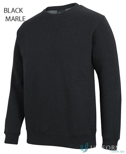Black black crewneck sweatshirt from JBs Fleecy Sweater with classic fit