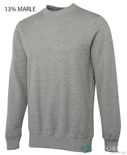 Gray JB’s Fleecy Sweater crewneck in classic fit, perfect as a fleecy sweater 3fs