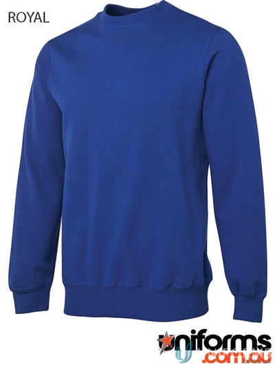 Royal blue jbs fleecy sweater with classic fit, part of fleecy sweater 3fs collection