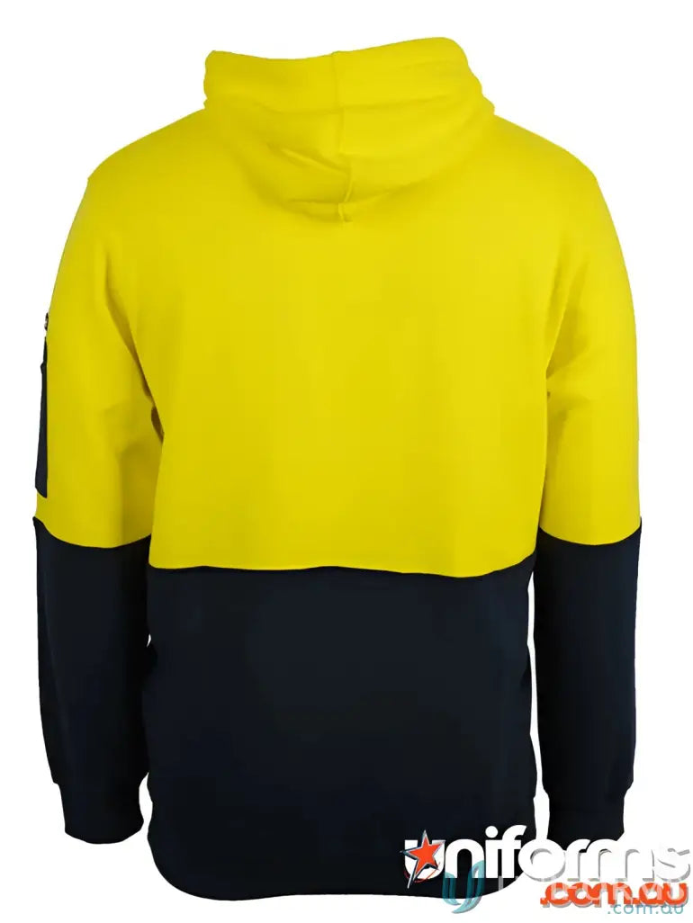 JB’S HI VIS 310 Two-tone hoodie with pocket, perfect for uniforms and workwear