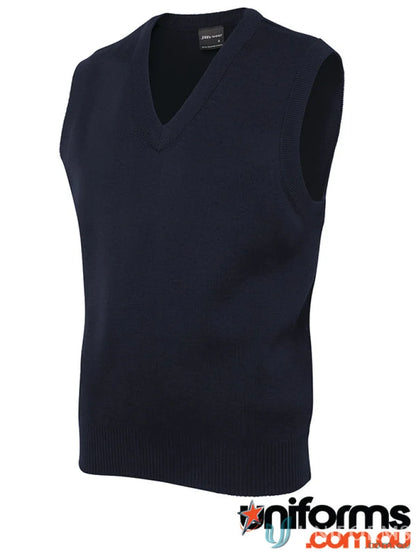 Navy blue JBs Knitted Vest perfect for layering, a must-have knitted jacket essential