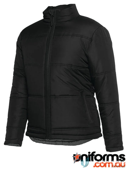 Black JB’S Ladies Adventure Puffer Jacket perfect for ladies adventure puffer style