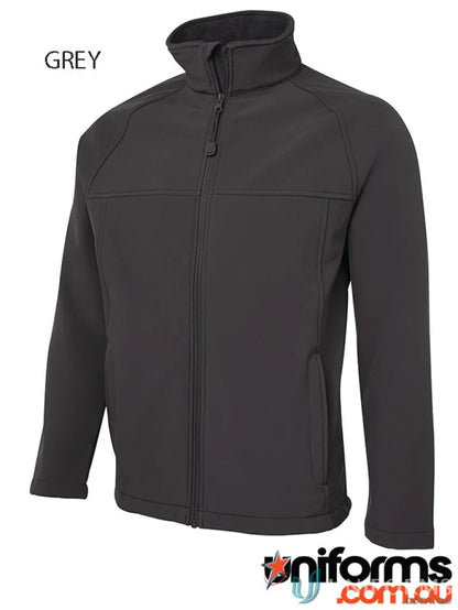 Grey JB’s Layer Softshell Jacket, a comfy softshell jacket for outdoor adventures
