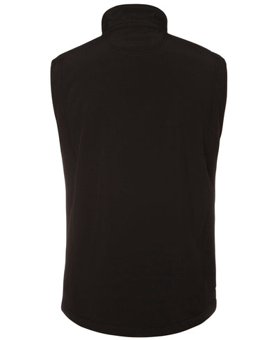 Black JBs layer softshell vest high-neck sleeveless front