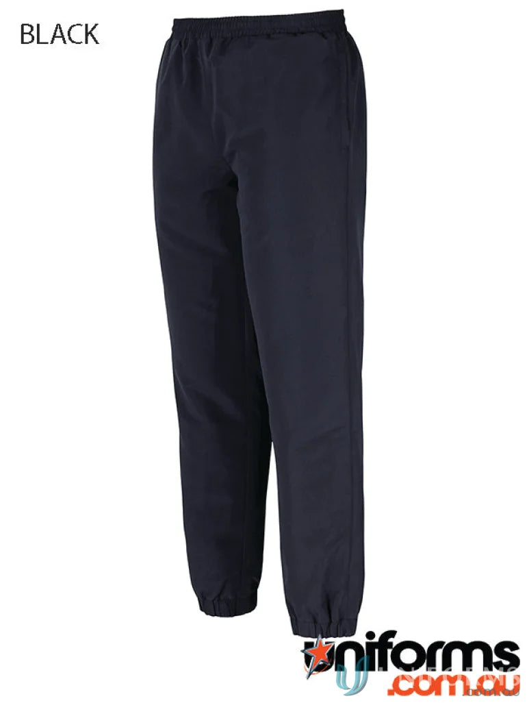 Black Black Track Pants from JB’s Podium Adults Cuffed Warm Up Pants collection