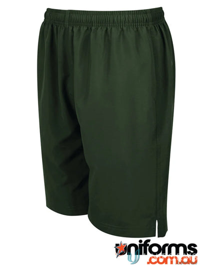 Dark green JBS Podium Adults sport short 7nss with classic fit for active wear