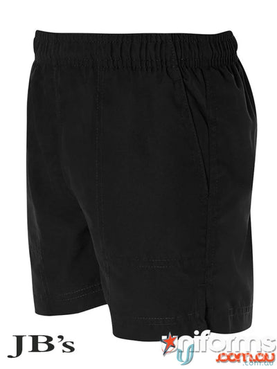 Black JBs Podium Adults sport short made of 140gsm mesh fabric for athletes
