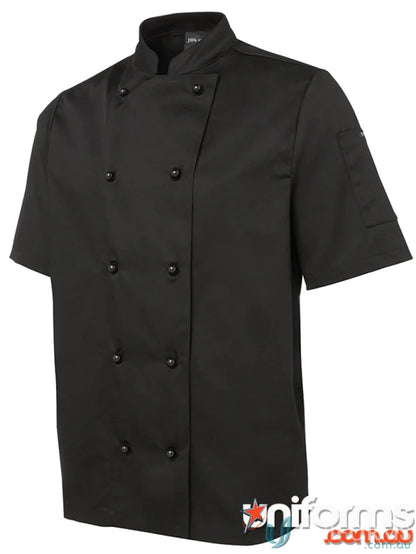 JBS Short Sleeve Chef Jacket 5CJ2 stays cool and stylish for kitchen pros